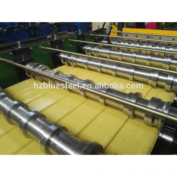 Good Quality Fast Metal Panel Tile Roof Deck Sheet Mill Roll Forming Machine For Sale , Corrugated R Panel RollForming Machine